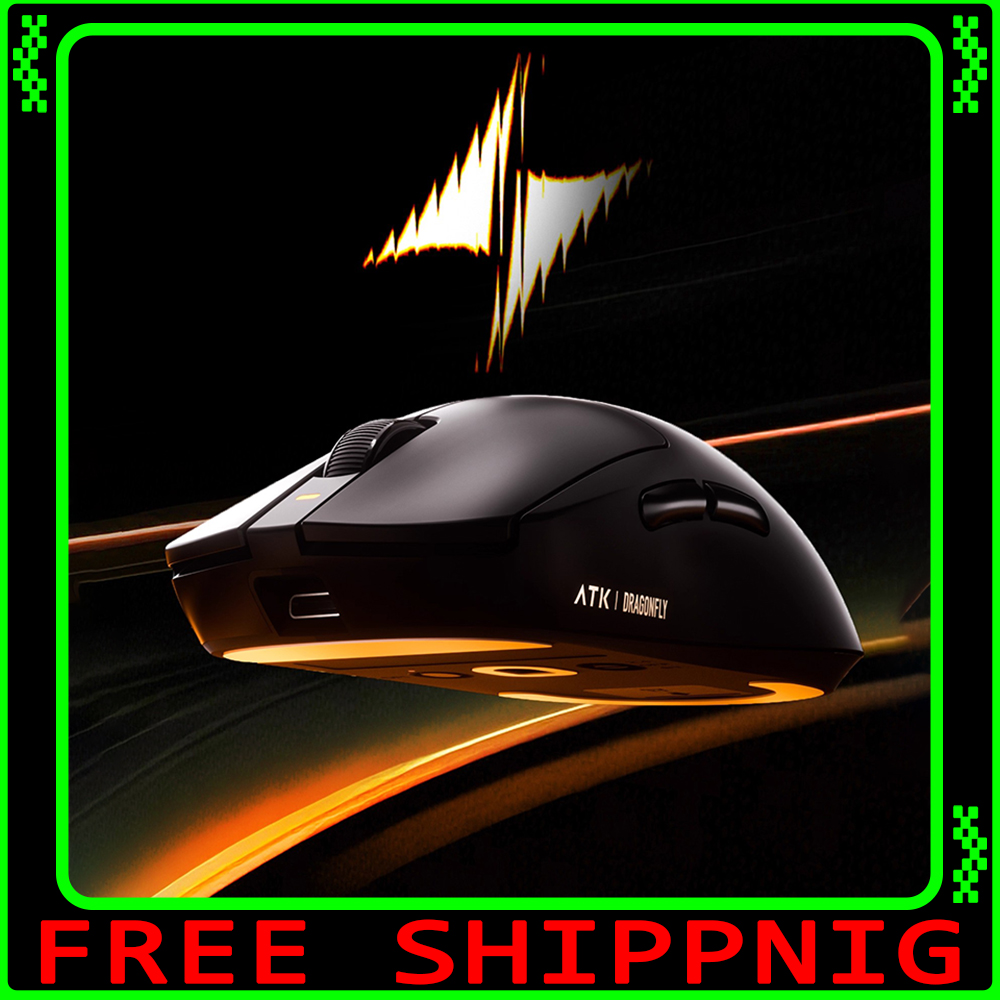 Gaming Hand Accessories - ATK A9 Ultra Bezprzewodowa Mysz Gamingowa
