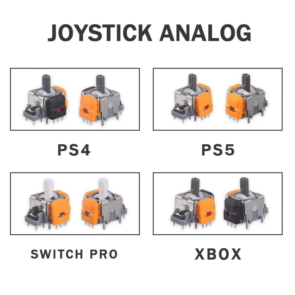 Gaming Accessories Xbox - 2/10 sztuk Hall elektromagnetyczny joystick uchwyt