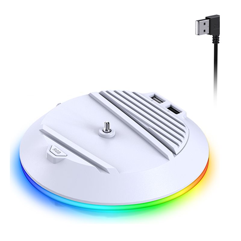 Gaming Accessories Rgb - AED7-Pionowa Podstawka z Oświetleniem RGB do