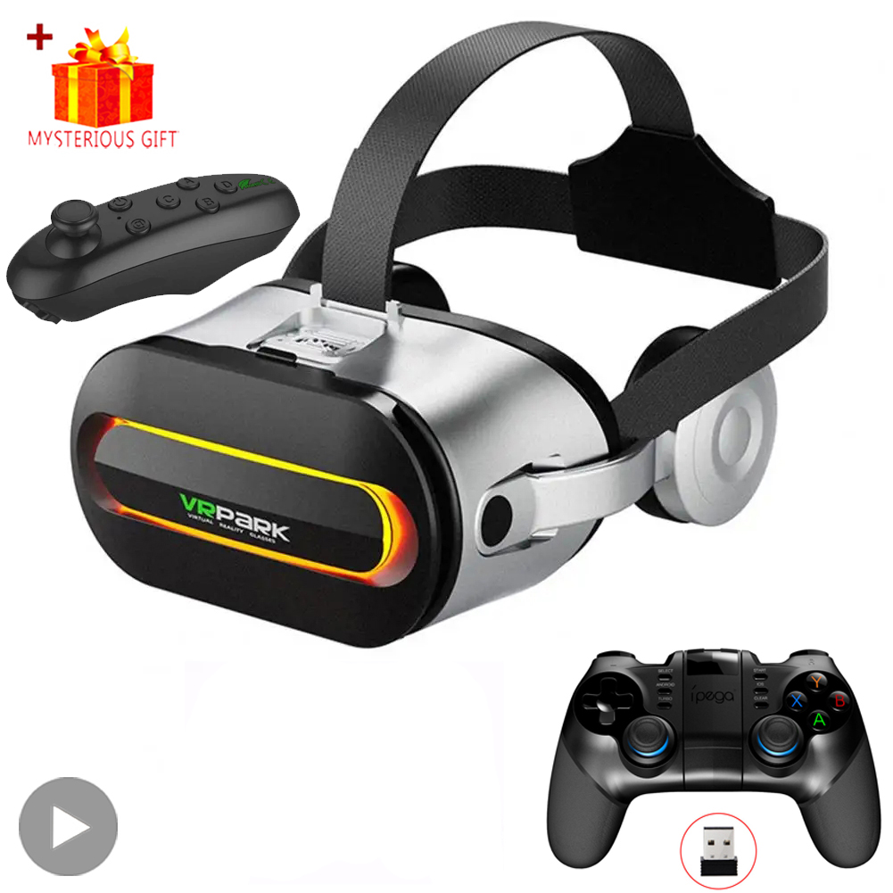 Virtual Gaming Accessories - Okulary wirtualnej rzeczywistości 3D VR, zestaw