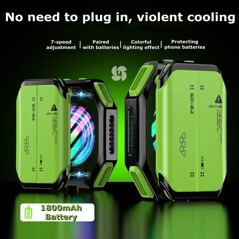 Gaming Accessories For Mobile - X111 Telefon komórkowy Magnetyczny półprzewodnikowy wentylator