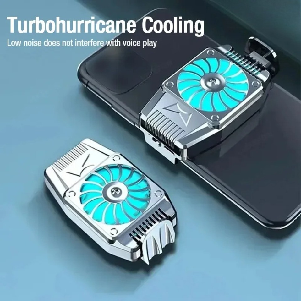 Gaming Accessories For Mobile - Przenośny, chłodzący, mini radiator do telefonu