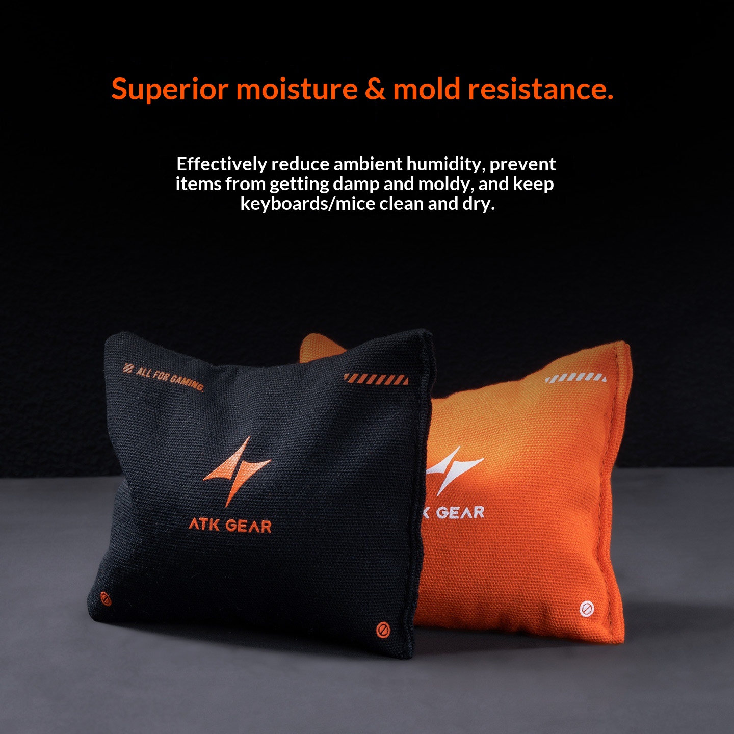 Gaming Accessories Pack - ATK Esports Nakładki na palce absorbujące