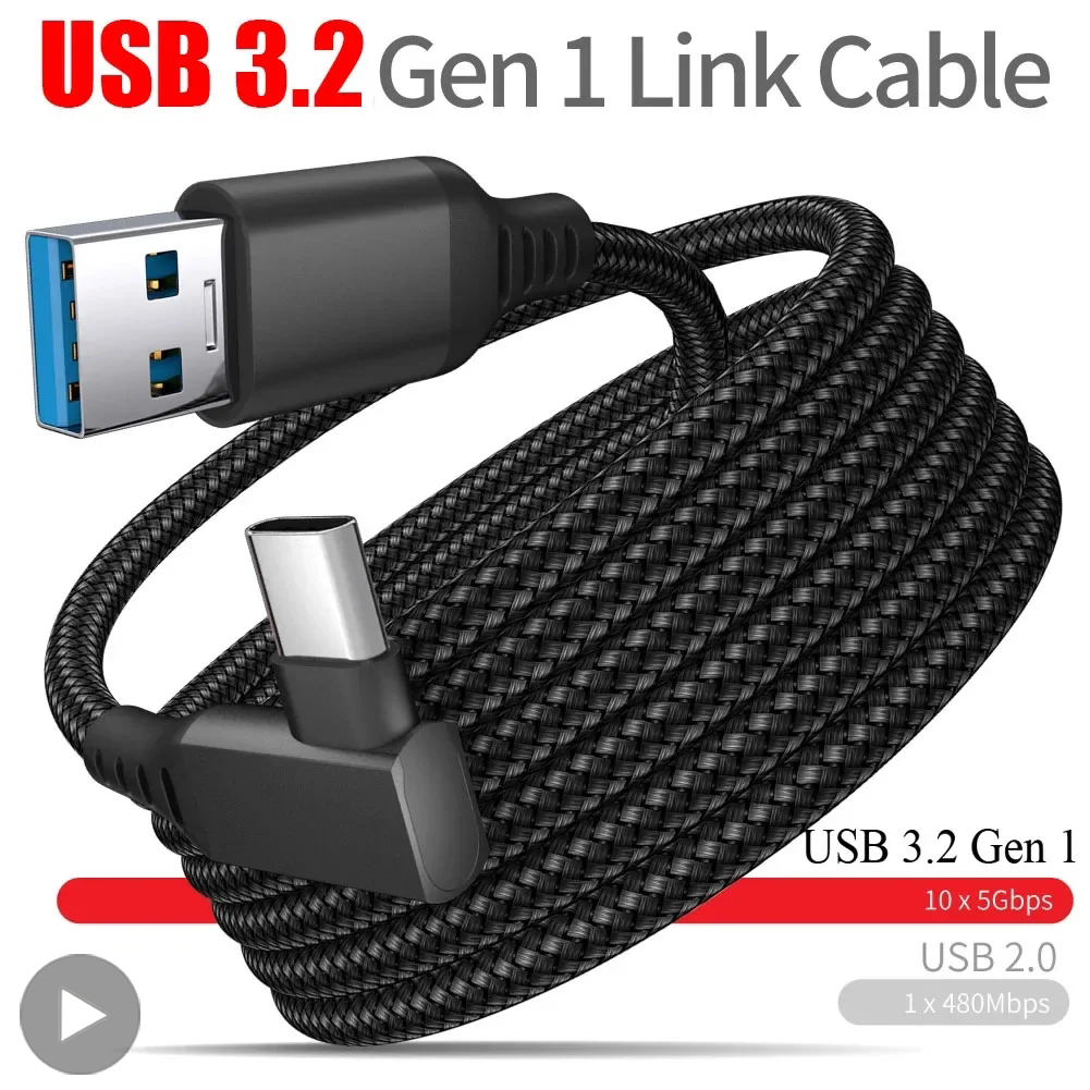 Virtual Gaming Accessories - Okulary wirtualnej rzeczywistości VR Kabel USB