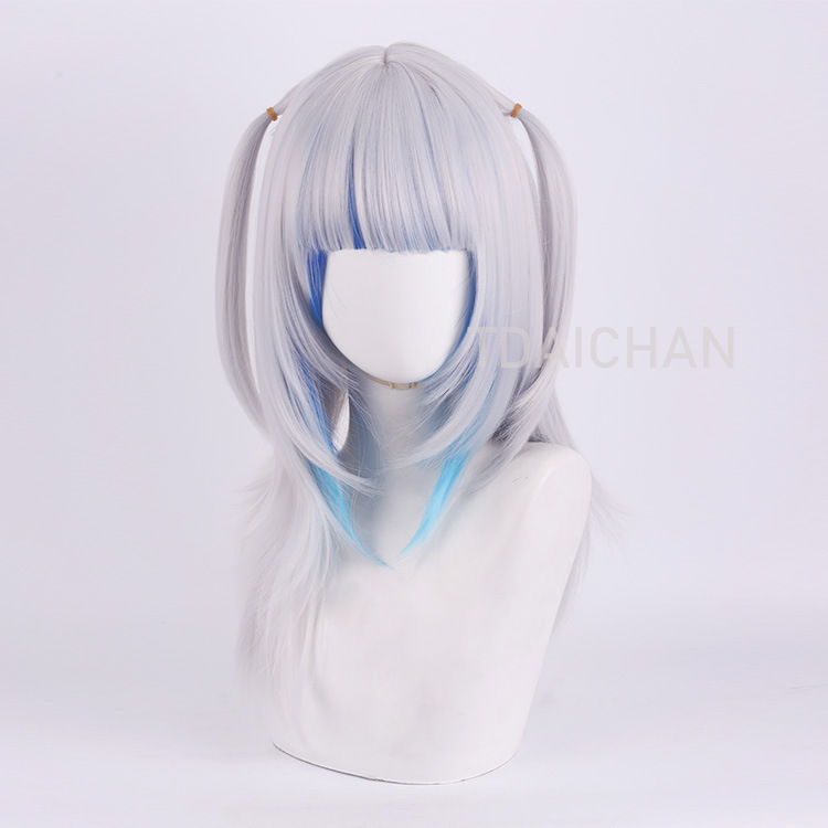 Peruka do cosplayu Gawr Gura 2 – Virtual Gaming Accessories recenzja i cena