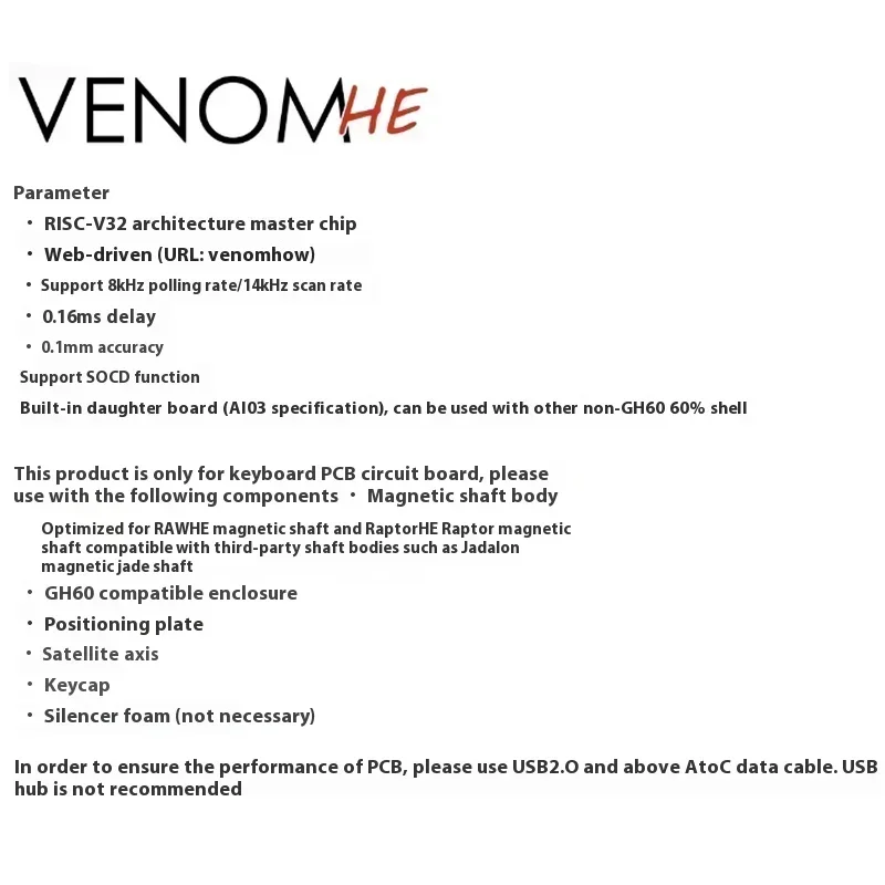 Geonworks Venom60 HE Venom65 H – Gaming Accessories Rgb recenzja i cena
