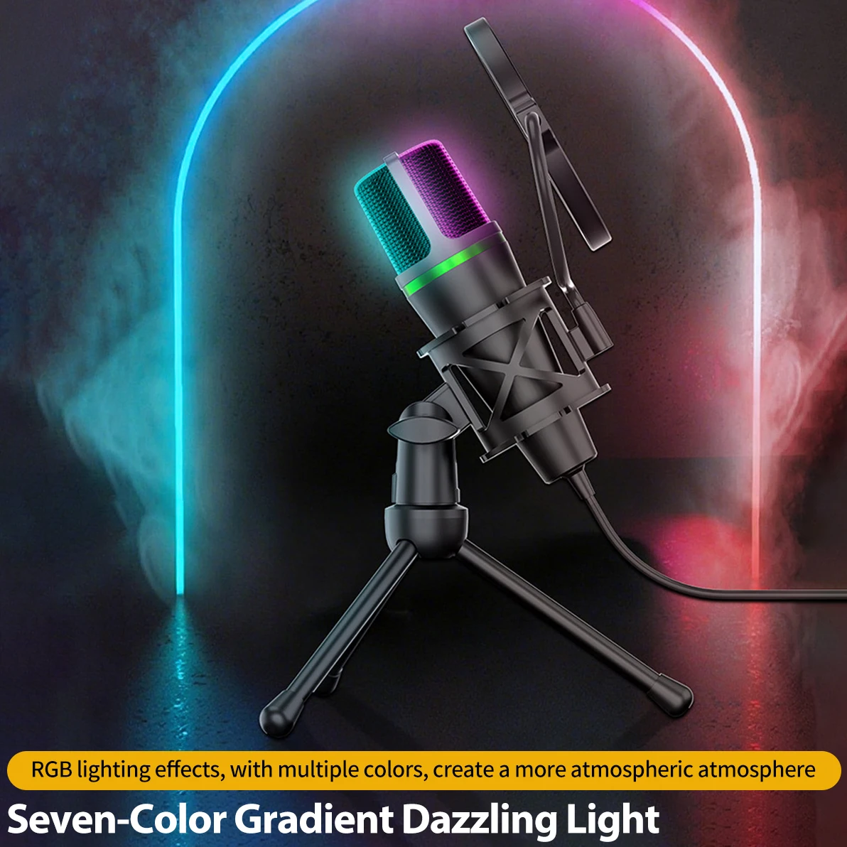 Mikrofon pojemnościowy USB prz – Gaming Accessories Rgb recenzja i cena