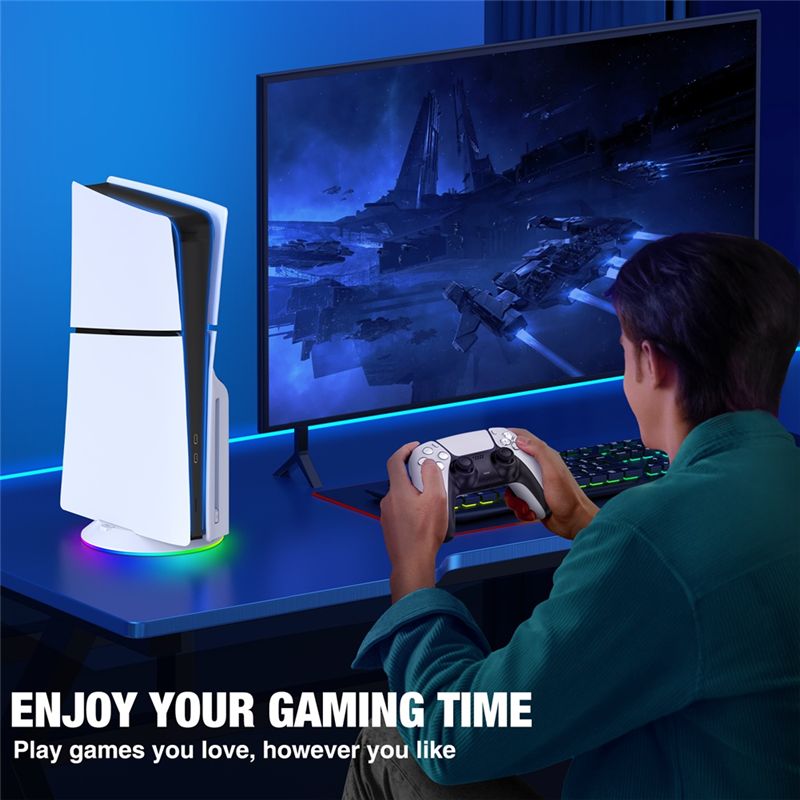 AED7-Pionowa Podstawka z Oświe – Gaming Accessories Rgb recenzja i cena