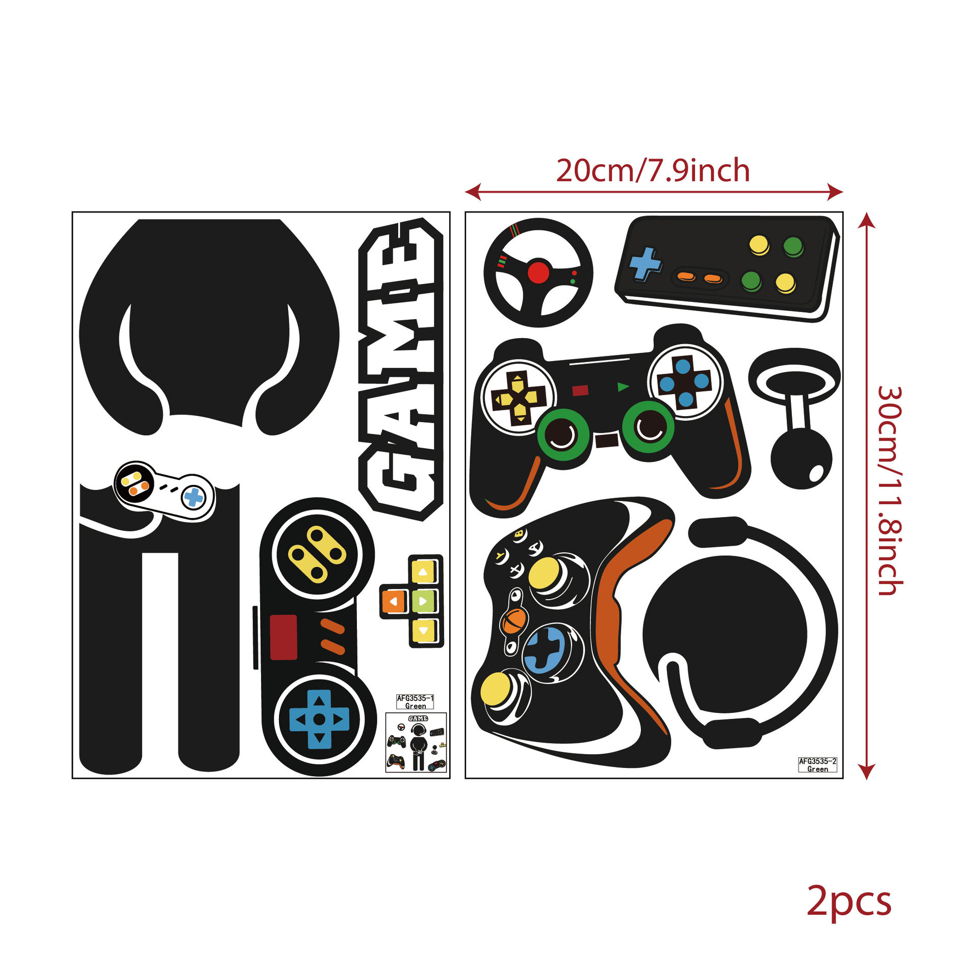 Naklejki Ścienne z Motywem Kon – Gaming Accessories Wallpaper recenzja i cena