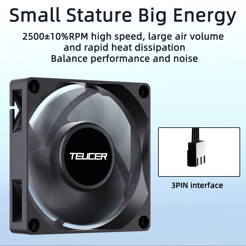 Teucer UT-7015 7cm Wentylator  – Gaming Equipment Accessories recenzja i cena